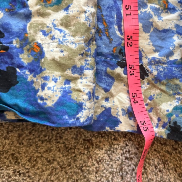 Anthropologie Blue Ruffled Tiered Maxi Dress Long Flowy Small Classy wedding - Picture 11 of 14